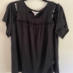 LC Lauren Conrad Cold Shoulder Top